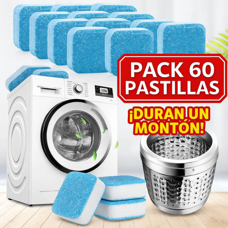 Pack Pastilla Lavadora X 60 Unid. 5 Caja.