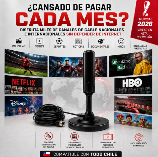 KINTALMAX ANTENA TV DIGITAL HD