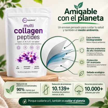 MULTI COLLAGEN PEPTIDES Rejuvenece tu piel desde el interior