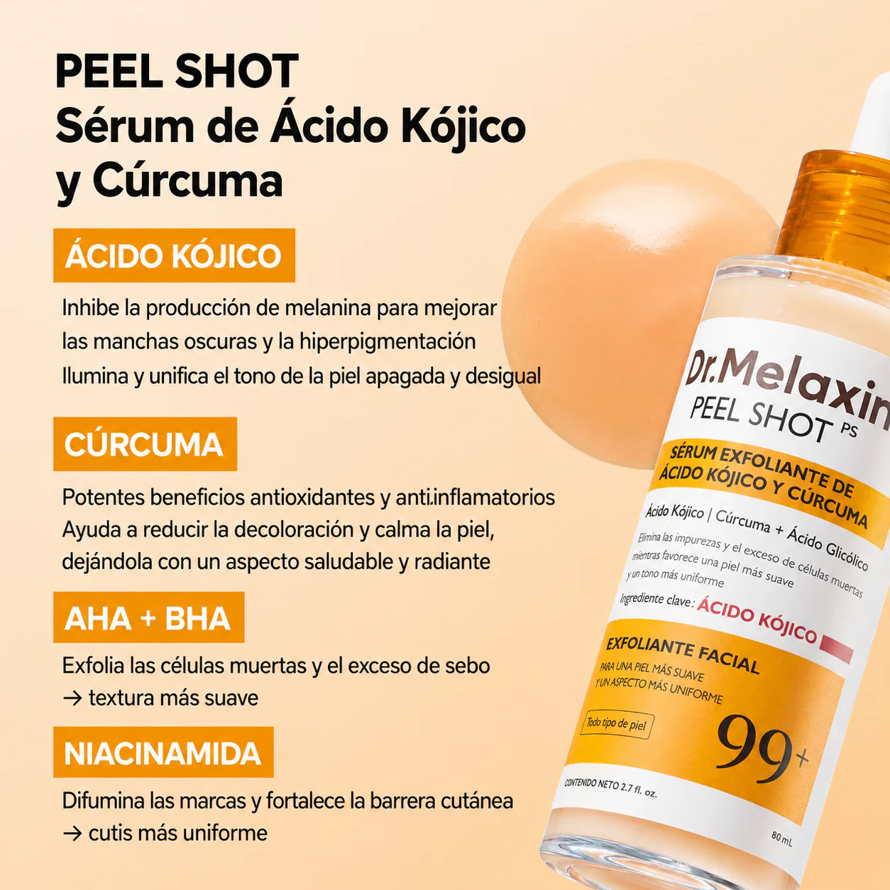 DR MELAXIN Recupera una piel uniforme y luminosa sin salir de casa.
